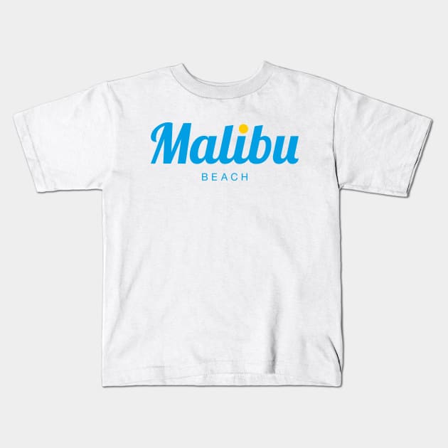 MALIBU Kids T-Shirt by eyesblau